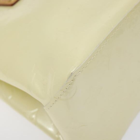 LOUIS VUITTON Monogram Vernis Reade PM Hand Bag Perle M91336 - Picture 15 of 16